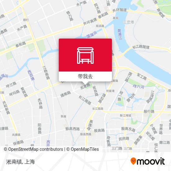 淞南镇地图