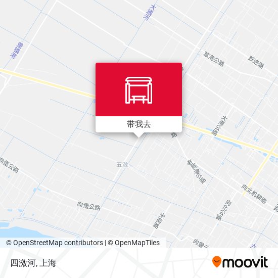 四滧河地图