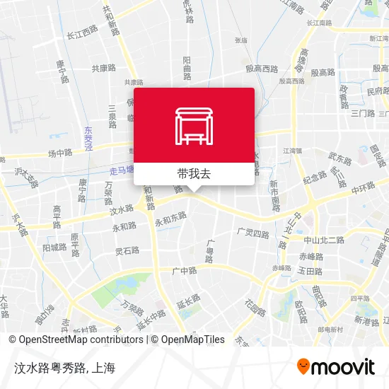 汶水路粤秀路地图