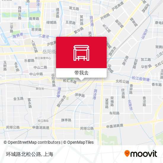 环城路北松公路地图