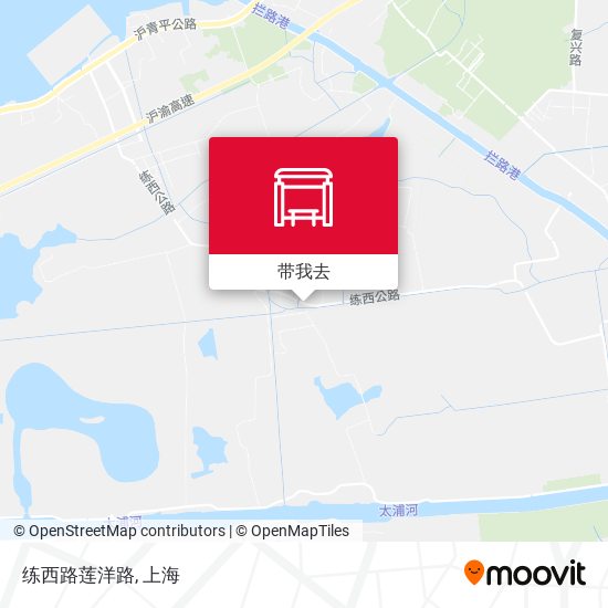 练西路莲洋路地图