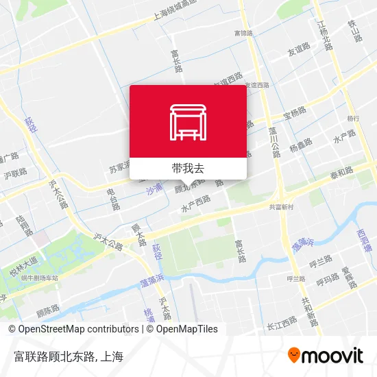 富联路顾北东路地图