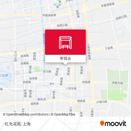 红光花苑地图