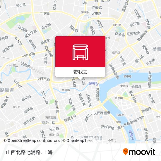 山西北路七浦路地图