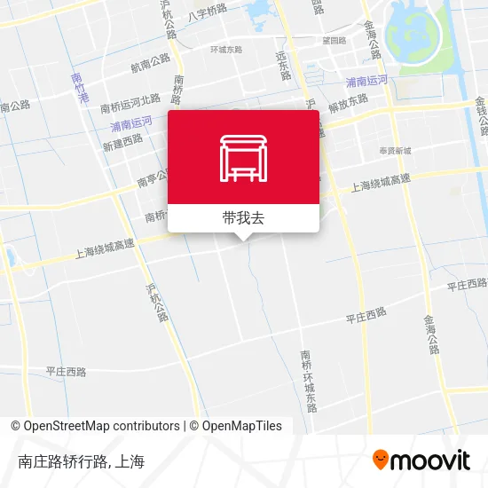 南庄路轿行路地图