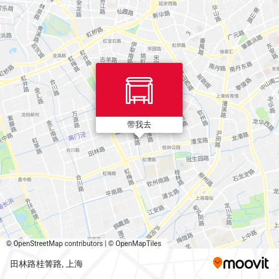 田林路桂箐路地图
