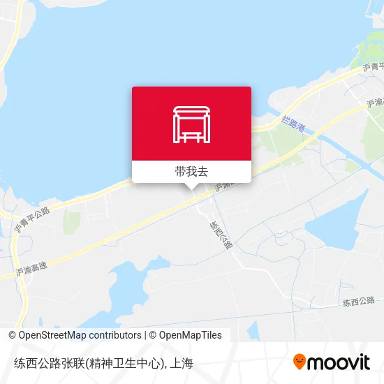 练西公路张联(精神卫生中心)地图