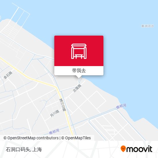 石洞口码头地图