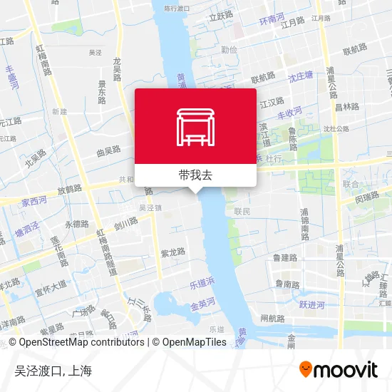 吴泾渡口地图
