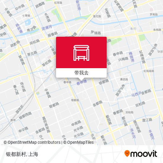 银都新村地图