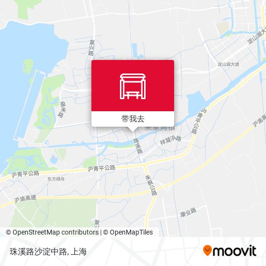 珠溪路沙淀中路地图