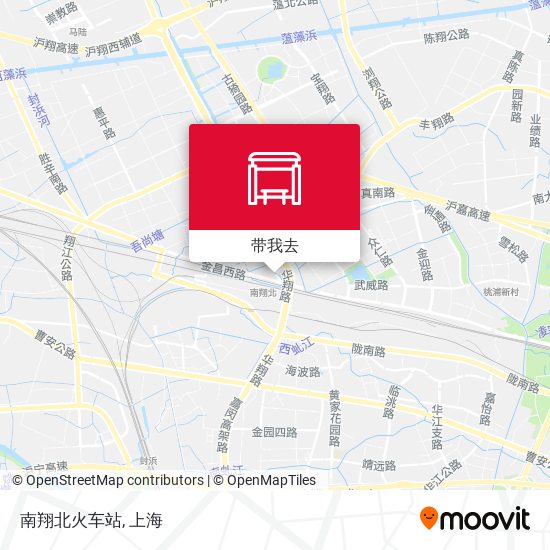 南翔北火车站地图