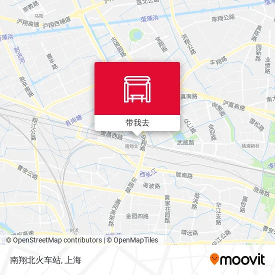 南翔北火车站地图