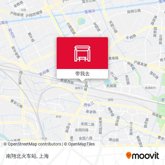 南翔北火车站地图