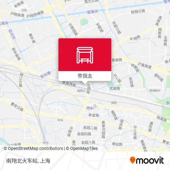 南翔北火车站地图