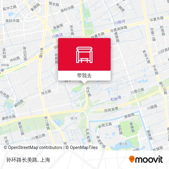 孙环路长美路地图