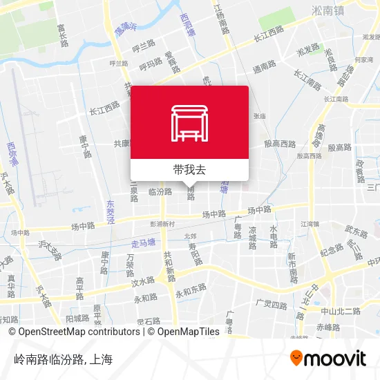 岭南路临汾路地图