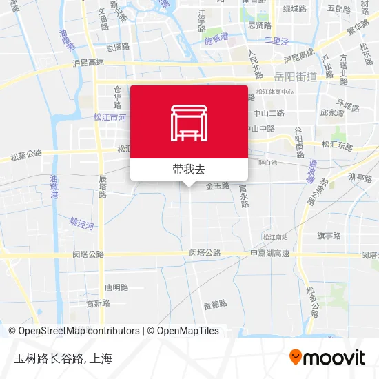 玉树路长谷路地图