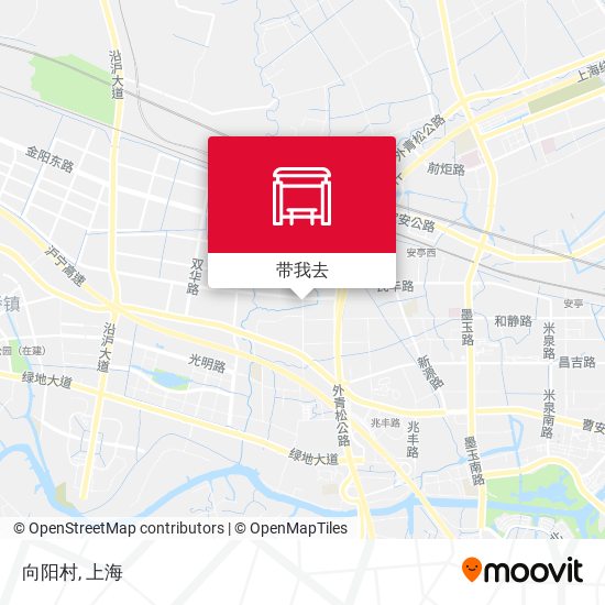 向阳村地图