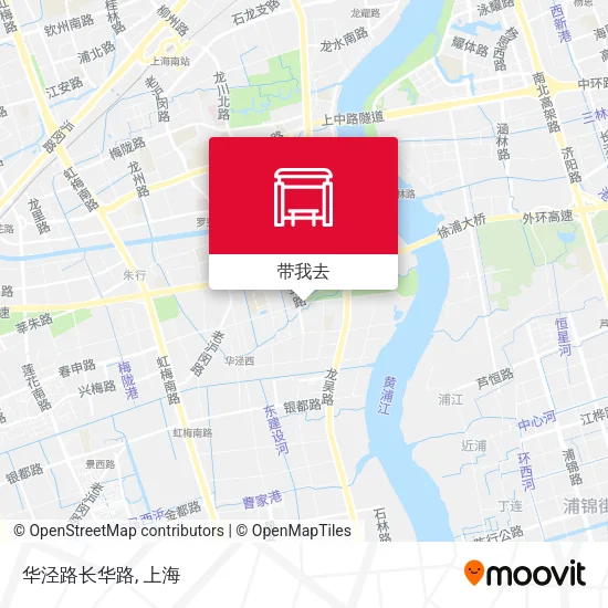 华泾路长华路地图