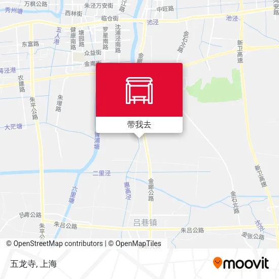 五龙寺地图