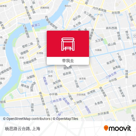 杨思路云台路地图