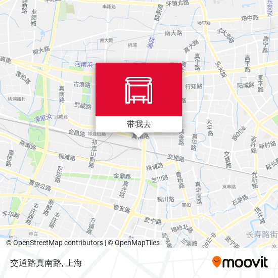 交通路真南路地图