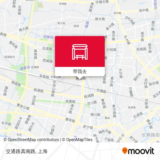 交通路真南路地图