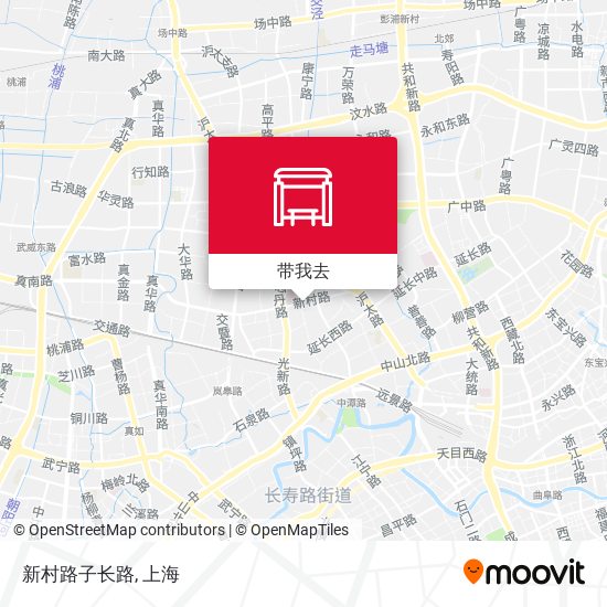 新村路子长路地图