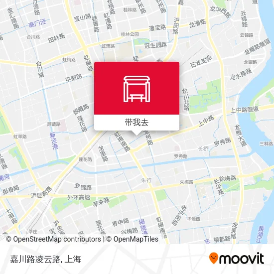 嘉川路凌云路地图