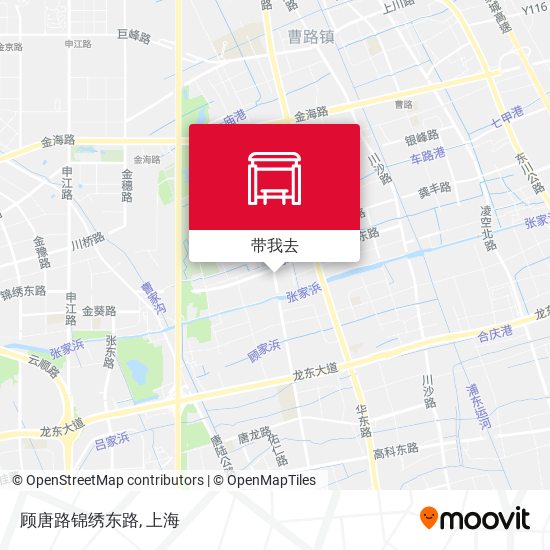 顾唐路锦绣东路地图