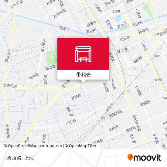 场西路地图