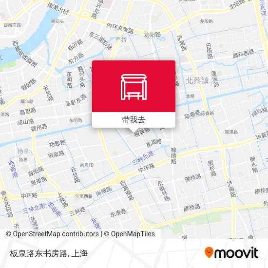 板泉路东书房路地图