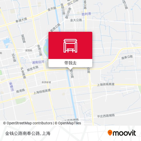 金钱公路南奉公路地图