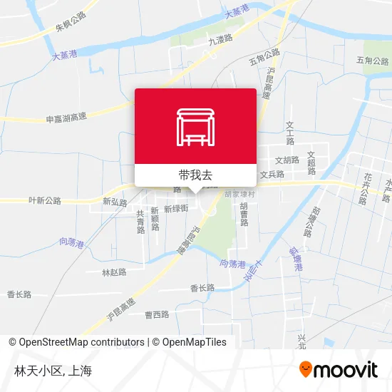 林天小区地图