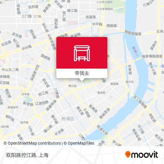 双阳路控江路地图