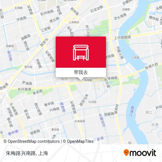 朱梅路兴南路地图