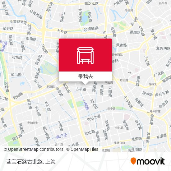蓝宝石路古北路地图
