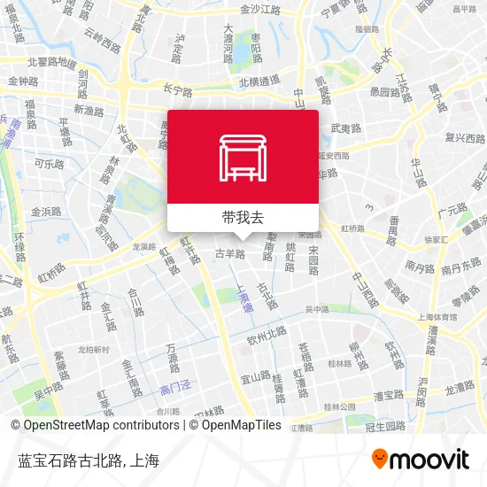 蓝宝石路古北路地图