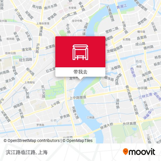 滨江路临江路地图