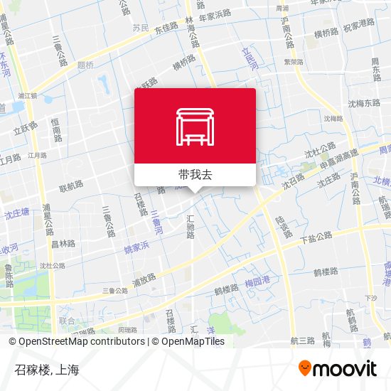 召稼楼地图