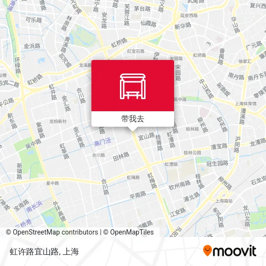 虹许路宜山路地图