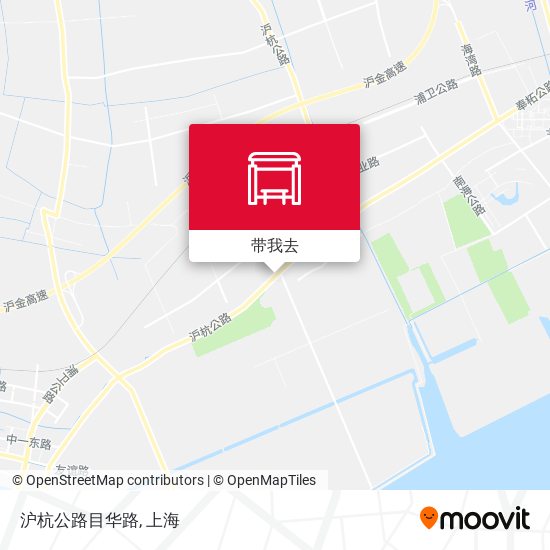 沪杭公路目华路地图