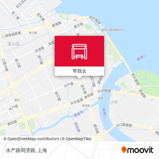 水产路同济路地图