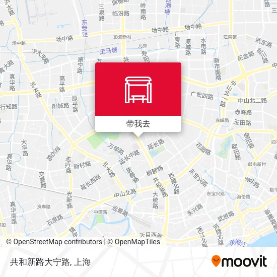 共和新路大宁路地图