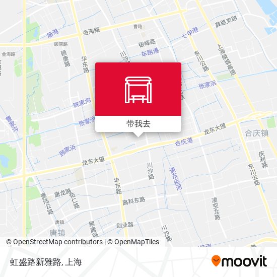 虹盛路新雅路地图