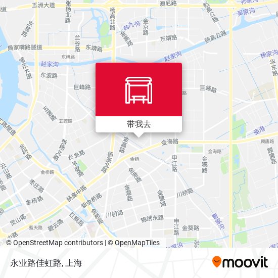 永业路佳虹路地图