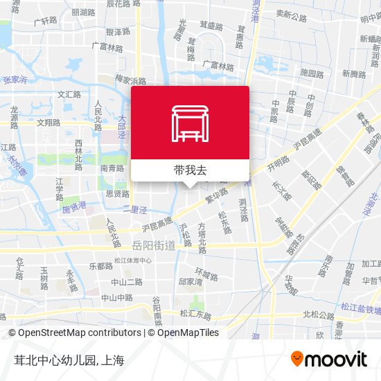 茸北中心幼儿园地图