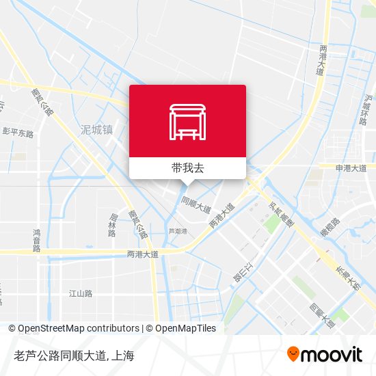 老芦公路同顺大道地图