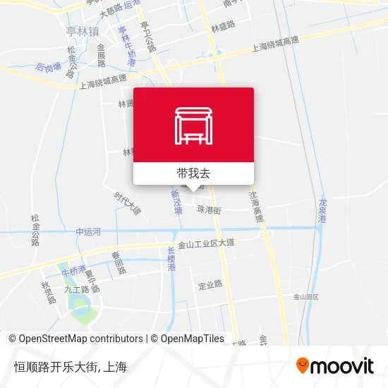 恒顺路开乐大街地图